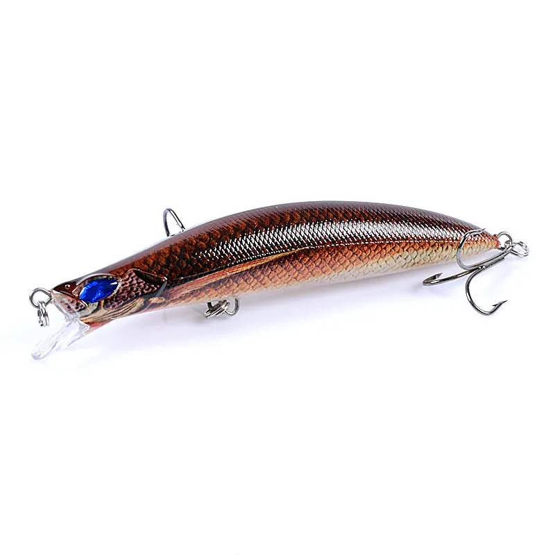 5X 12.3cm Topwater ABS Hard Fishing Lures for Fresh/Saltwater