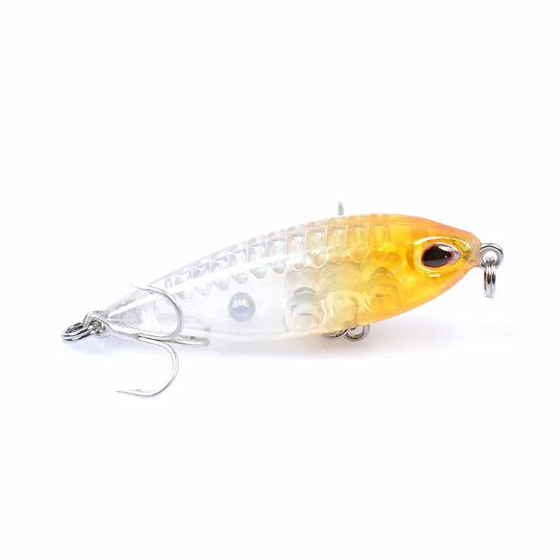 8x 4.8cm Floating Fishing Lures, Bright Colors, Fresh/Saltwater