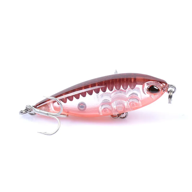 8x 4.8cm Floating Fishing Lures, Bright Colors, Fresh/Saltwater