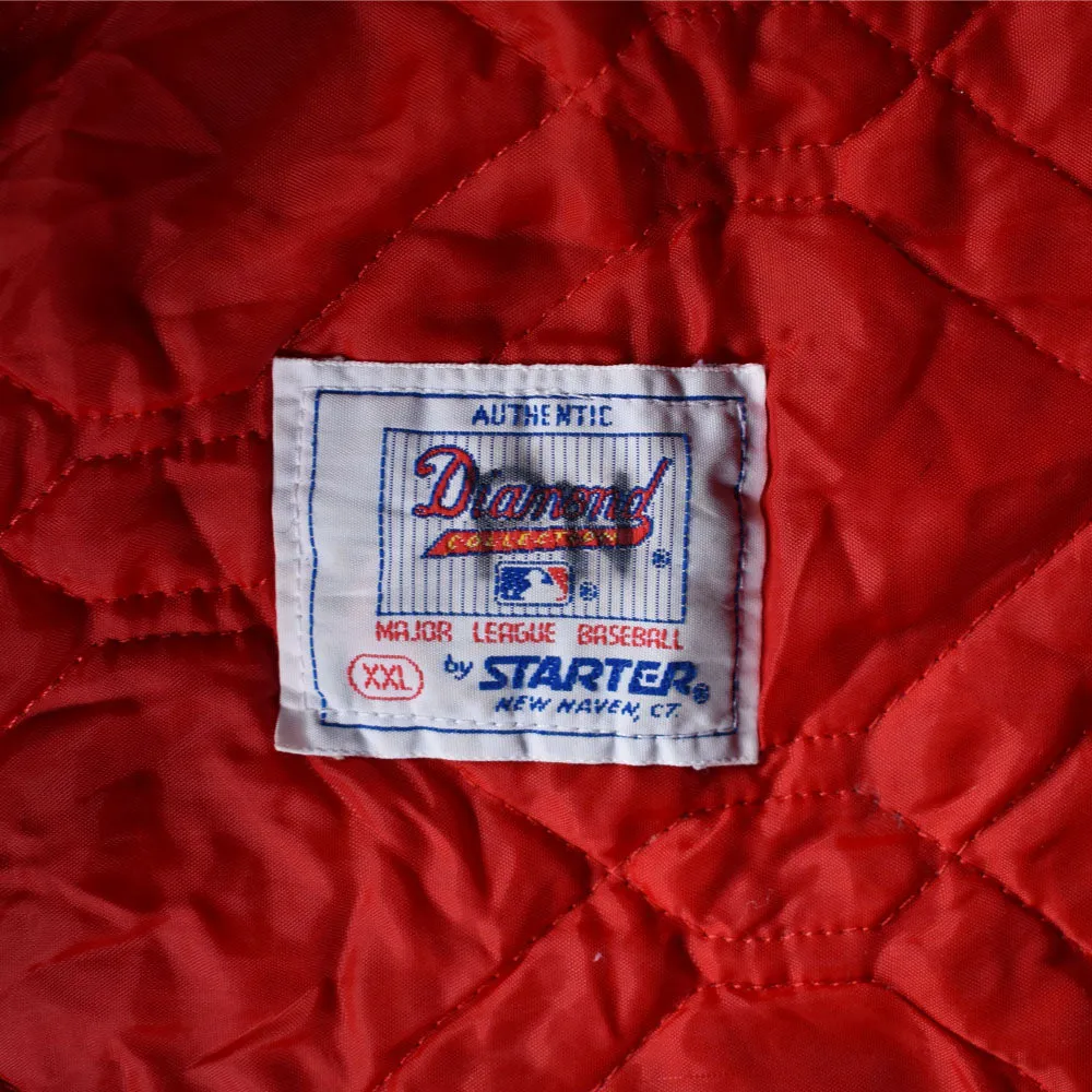 90's STARTER “MLB Atlanta Braves” アワードジャケット USA製 231127