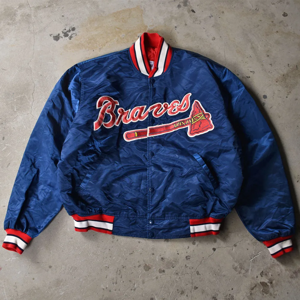 90's STARTER “MLB Atlanta Braves” アワードジャケット USA製 231127