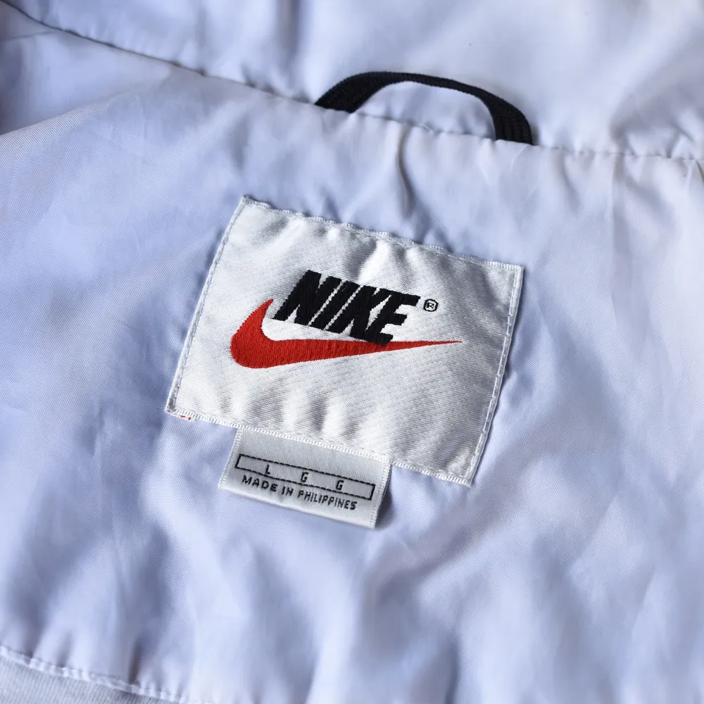 90’s　NIKE/ナイキ logo刺繍 裏地付き ナイロンジャケット　230528