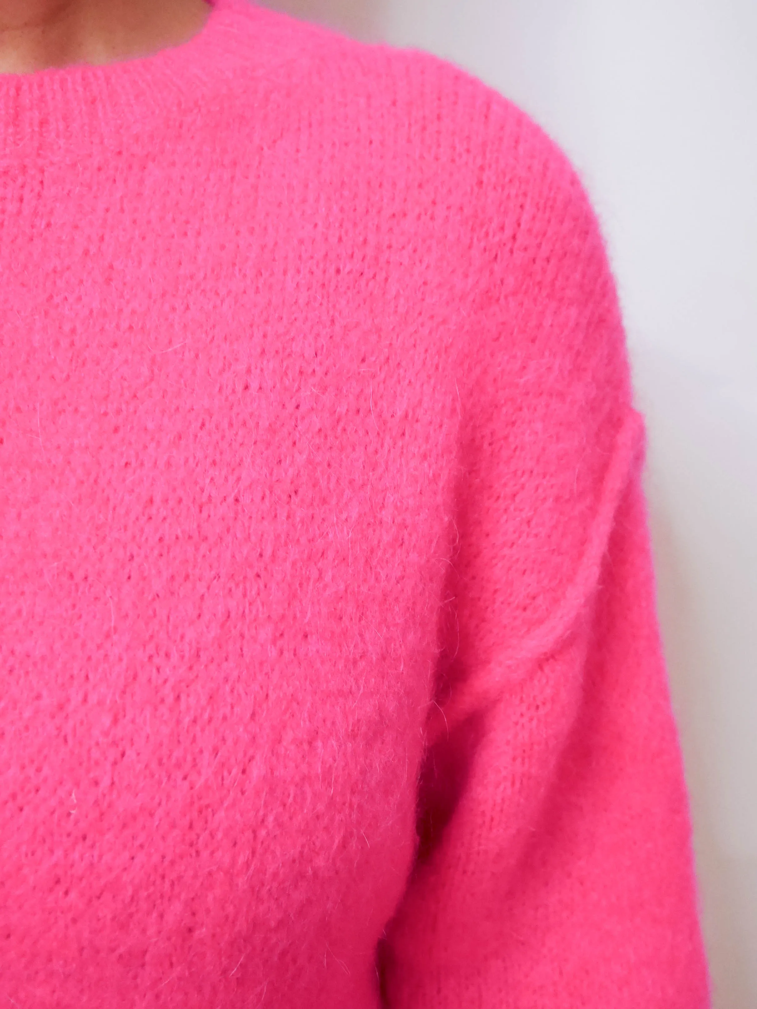 Abi Knit Fuchsia