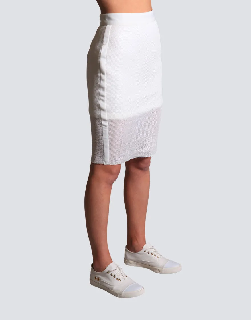 Acoustic Skirt - White