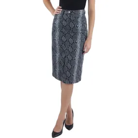 AG Adriano Goldschmied Womens Pencil Slit Pencil Skirt