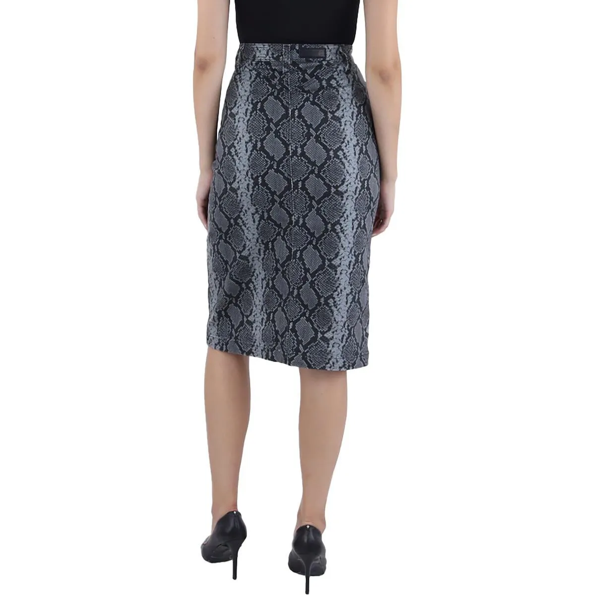 AG Adriano Goldschmied Womens Pencil Slit Pencil Skirt