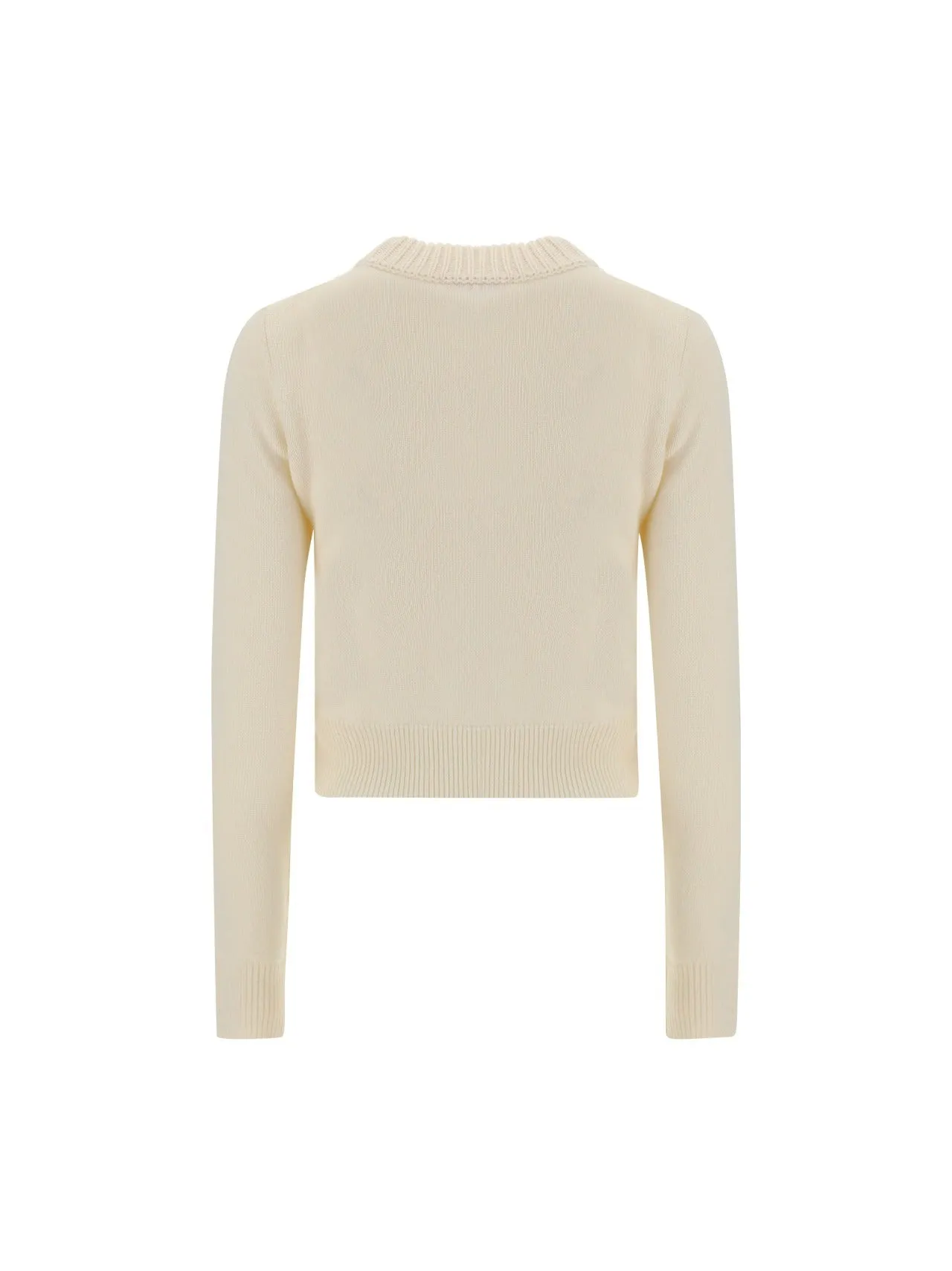 Alexander McQueen Crewneck Ribbed Jumper