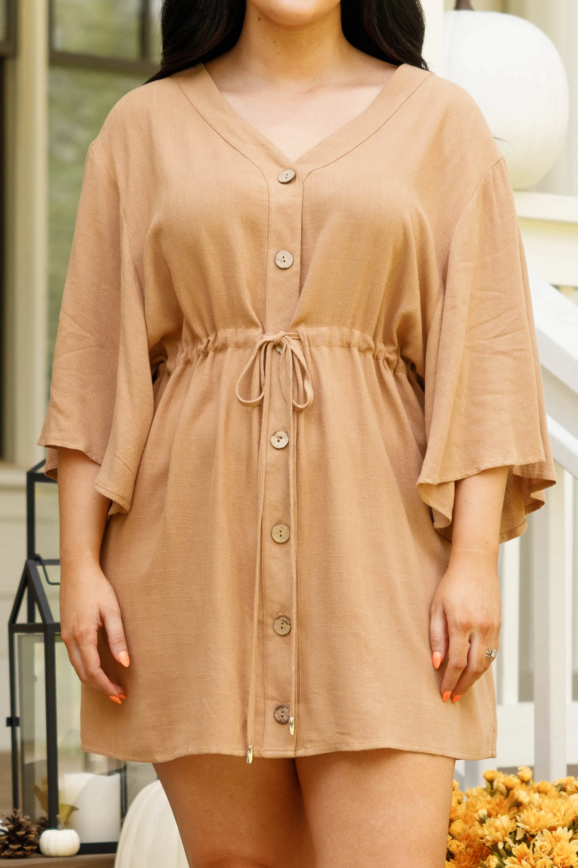 All Season Long Dress, Mocha