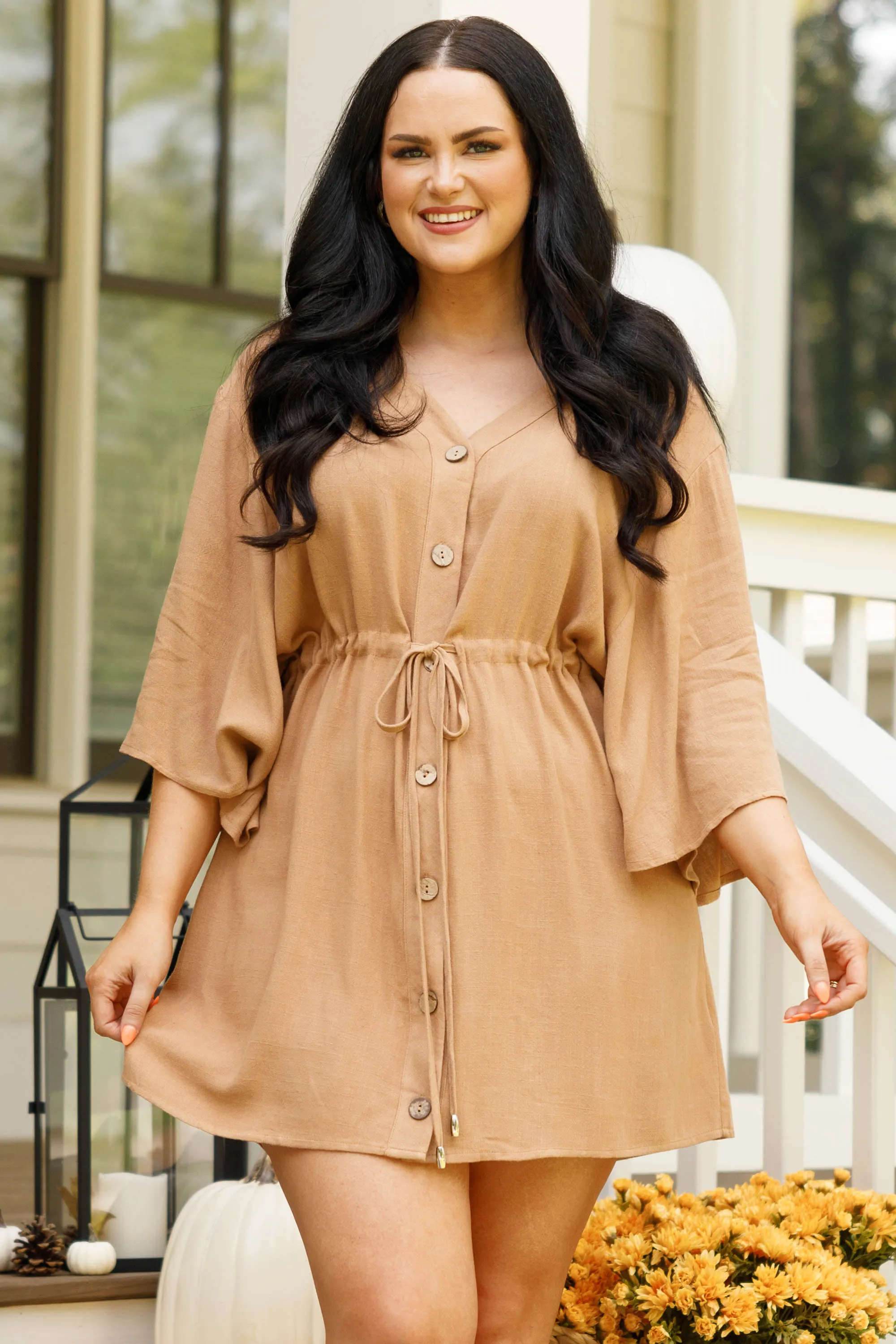 All Season Long Dress, Mocha