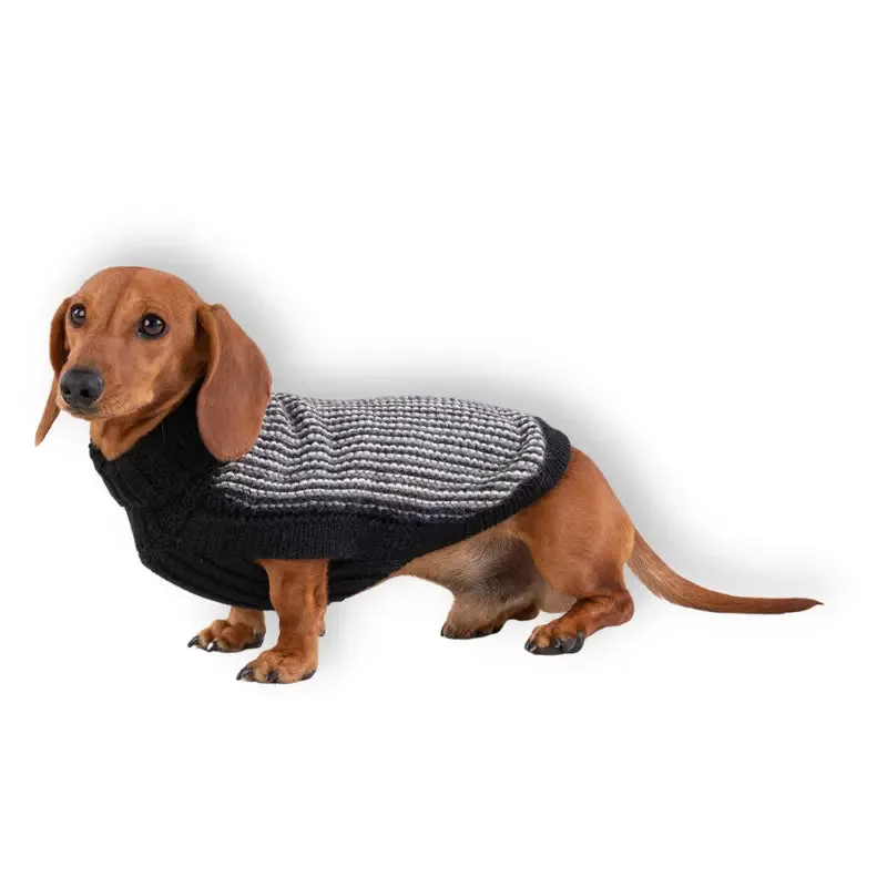 Alqo Wasi Popcorn Black Dog Jumper