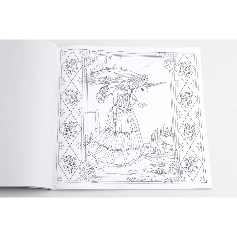 Anne Stokes Fantasy Collection Colouring Book