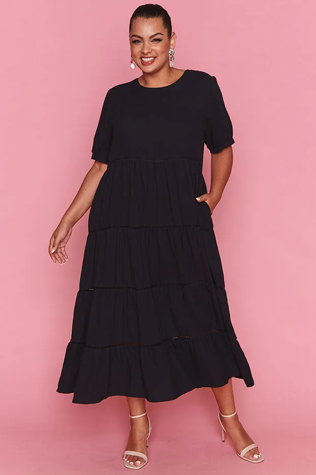 Aurelia Black Dress