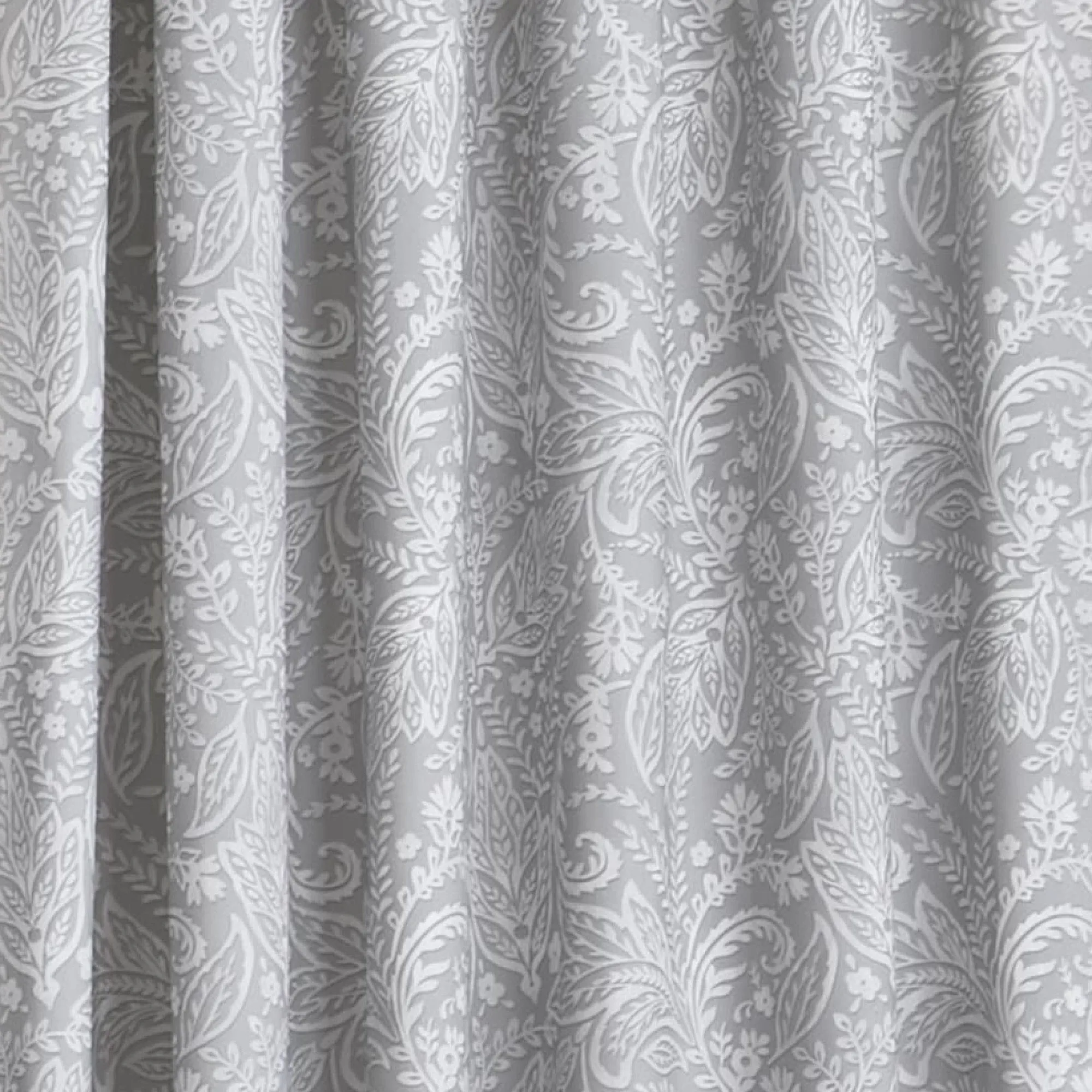 Aveline Pair of Pencil Pleat Curtains With Tie-Backs by Dreams & Drapes in Grey