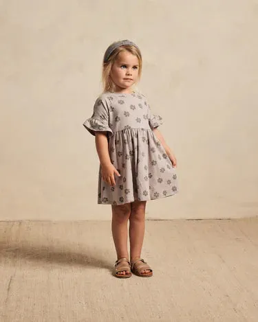 Babydoll Dress || Cloud Daisies - LAST ONE 10/12Y