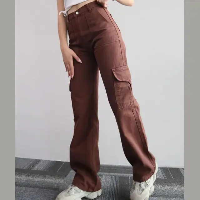 Baggy Trousers Casual Pants Women