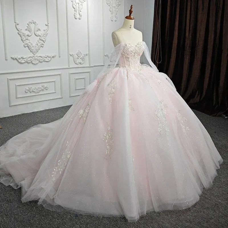 Ball Gown Pink Quinceañera Dresses