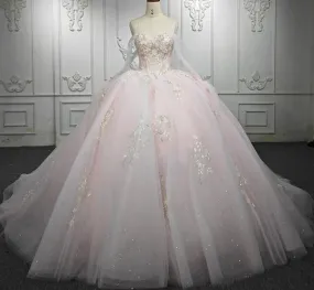 Ball Gown Pink Quinceañera Dresses