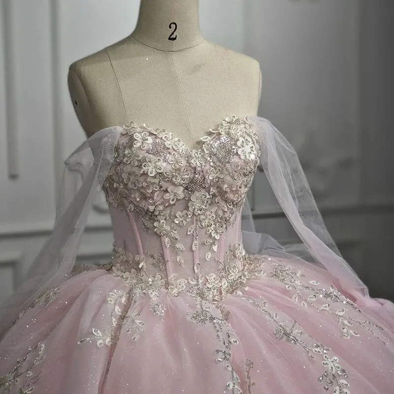 Ball Gown Pink Quinceañera Dresses