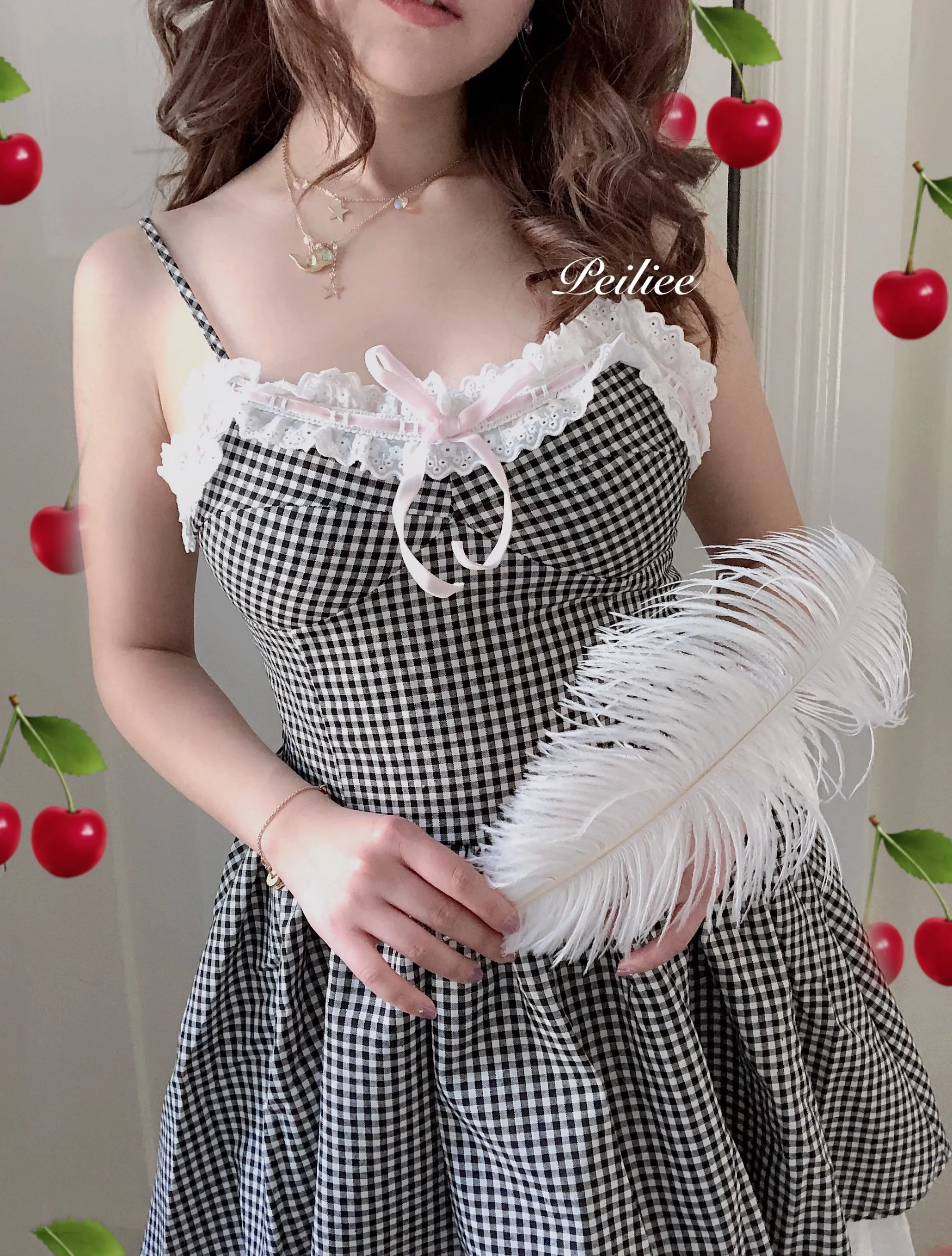 Ballet Dream Babydoll Ballerina gingham dress