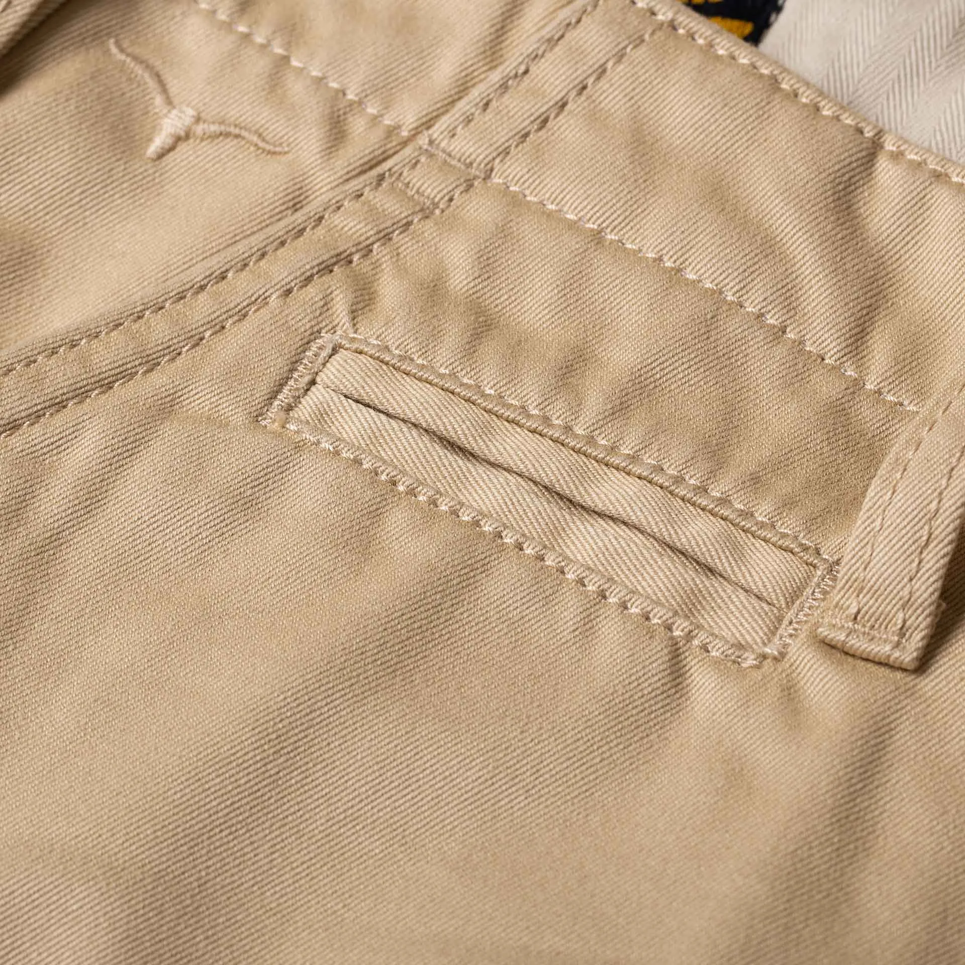 BC-04 RELAXED CHINO 8.5 oz. desert sand sateen twill