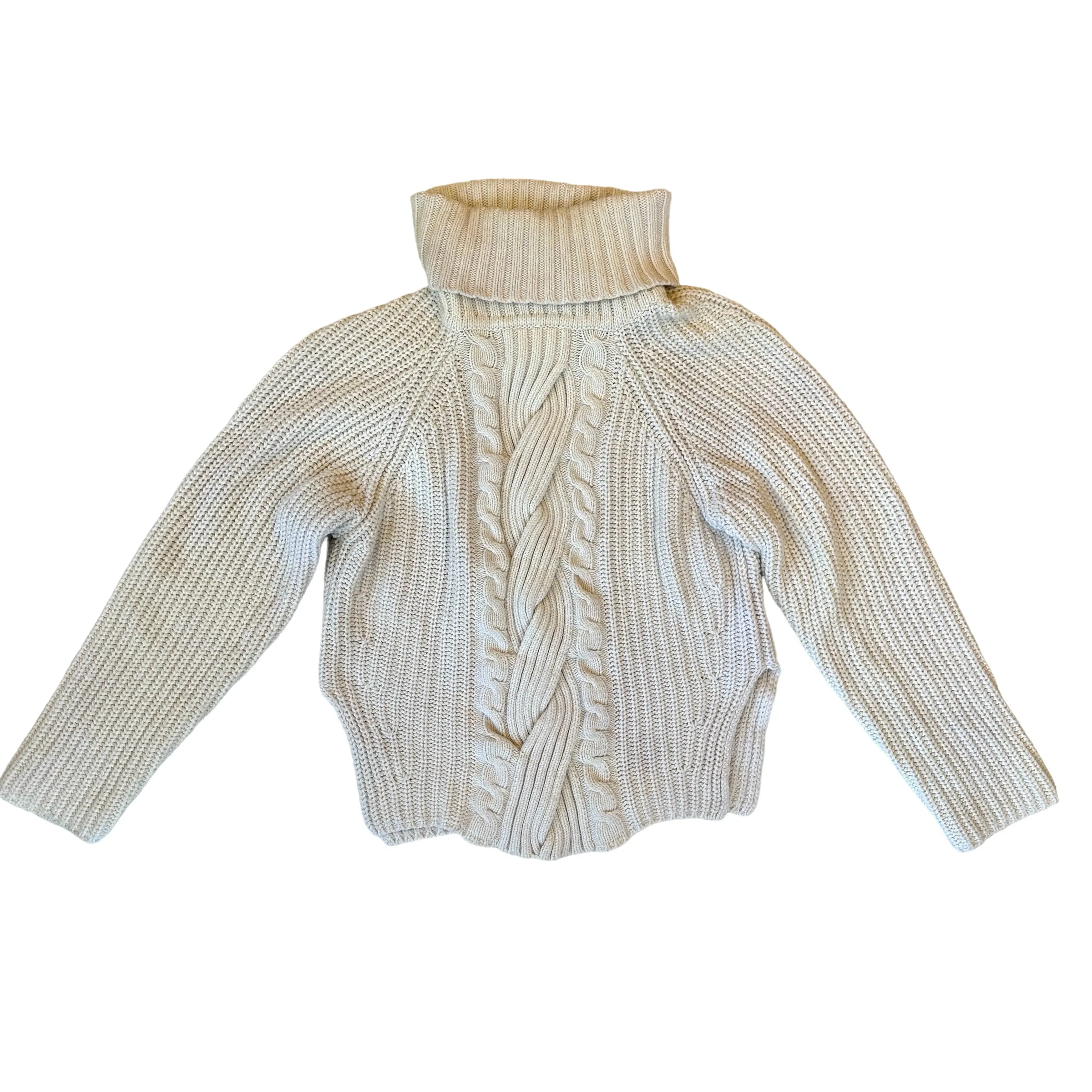 Beige Knits Sweater - S