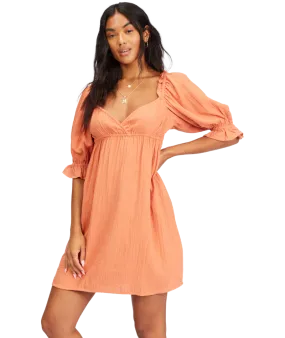 Billabong Perfect Paradise Dress-Terracotta