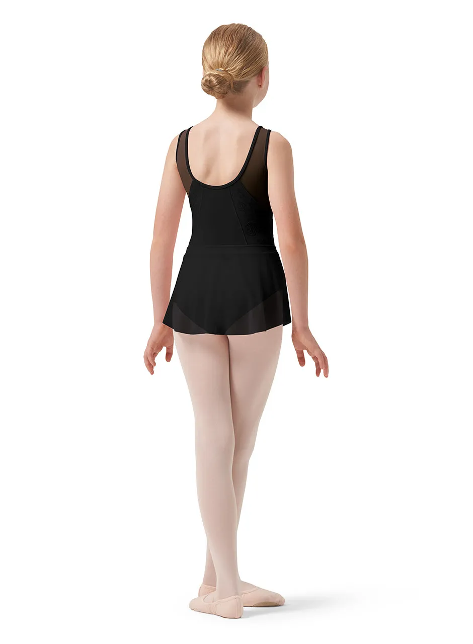 Bloch CR0501 Sage Mesh Wrap Skirt