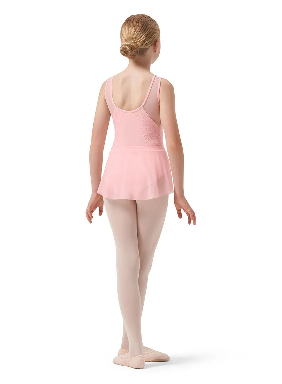 Bloch CR0501 Sage Mesh Wrap Skirt