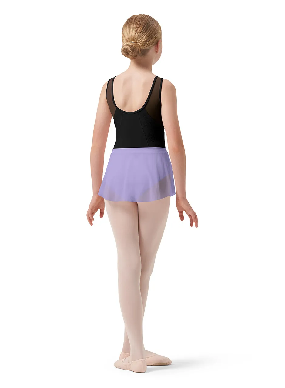 Bloch CR0501 Sage Mesh Wrap Skirt