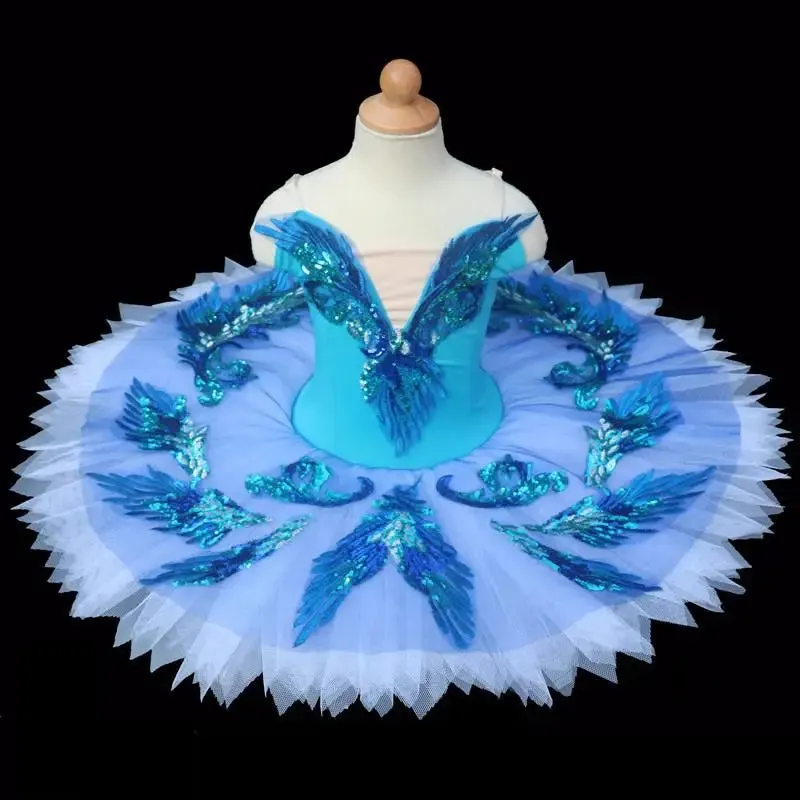 Blue Bird Professional Ballet Tutu Ballerina Dress Dance Costume