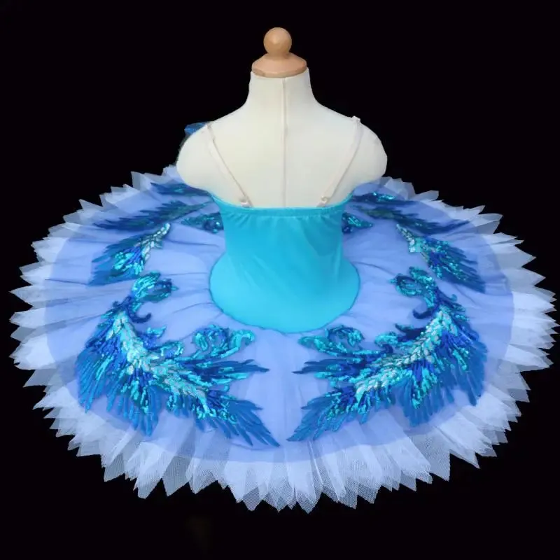 Blue Bird Professional Ballet Tutu Ballerina Dress Dance Costume