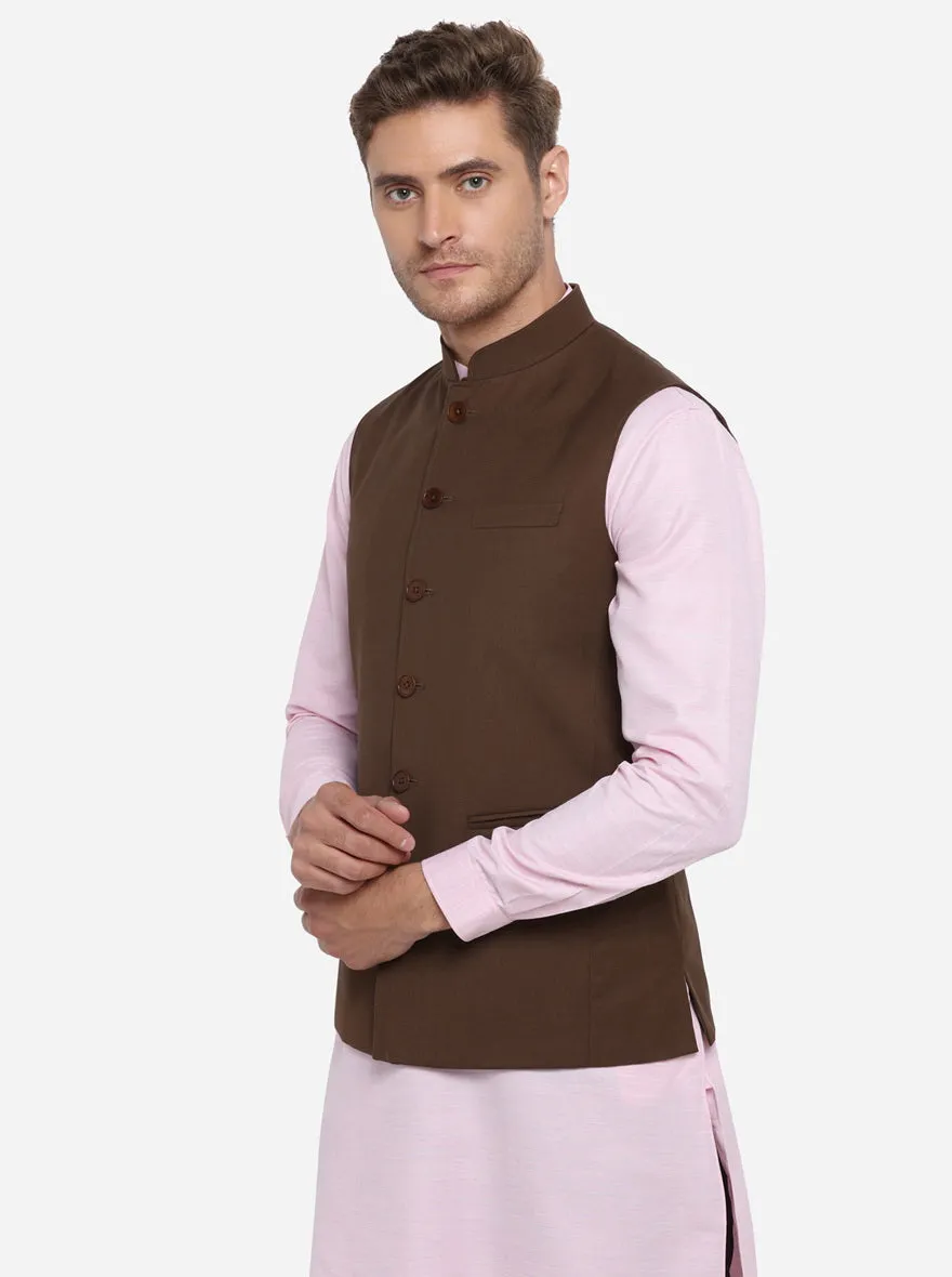 Brown Modi Jacket | JadeBlue