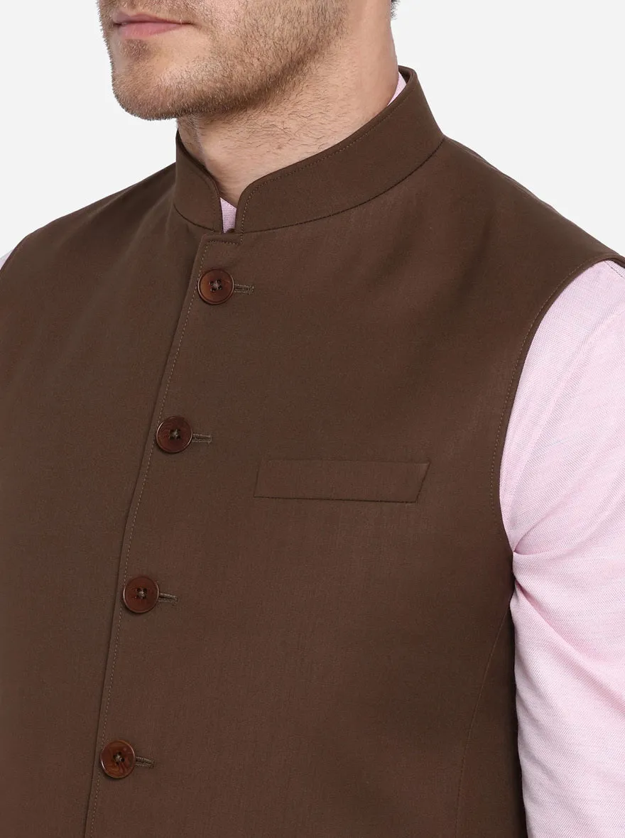 Brown Modi Jacket | JadeBlue