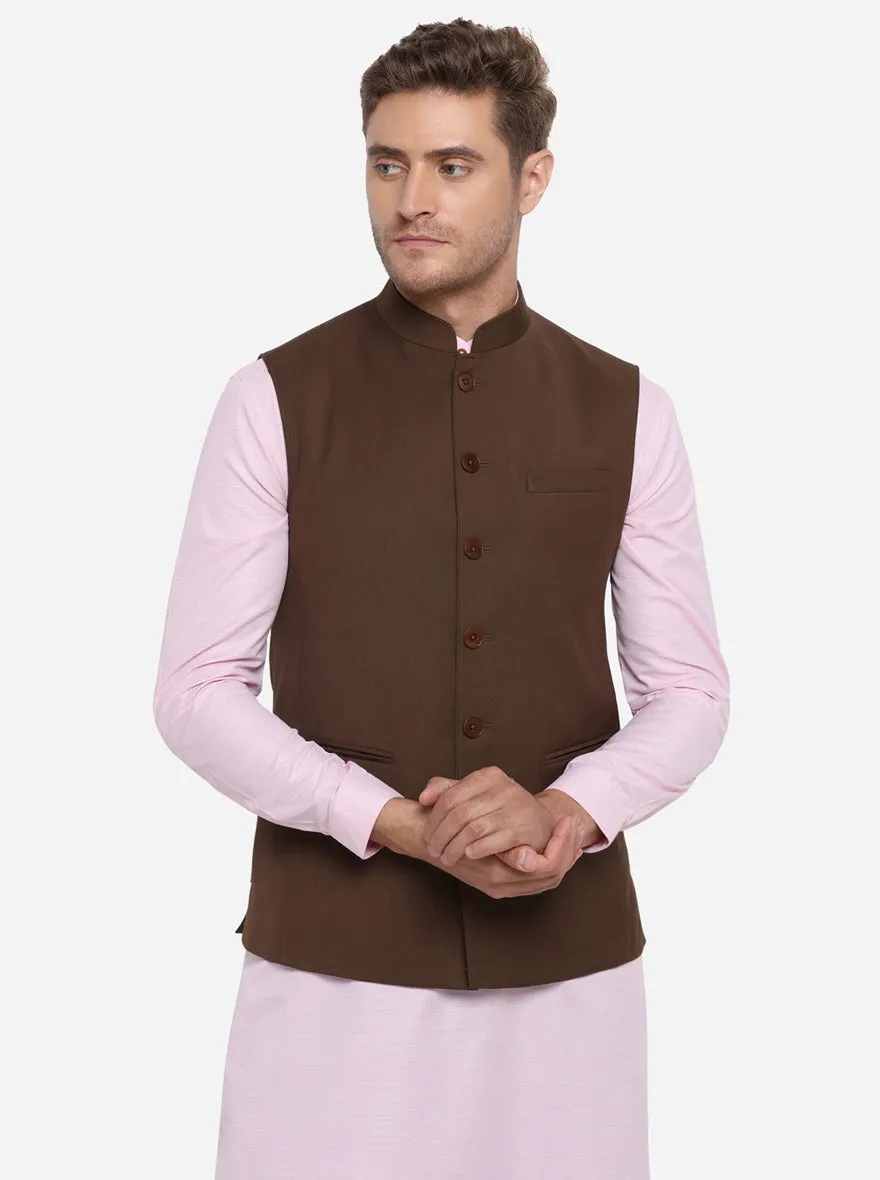 Brown Modi Jacket | JadeBlue