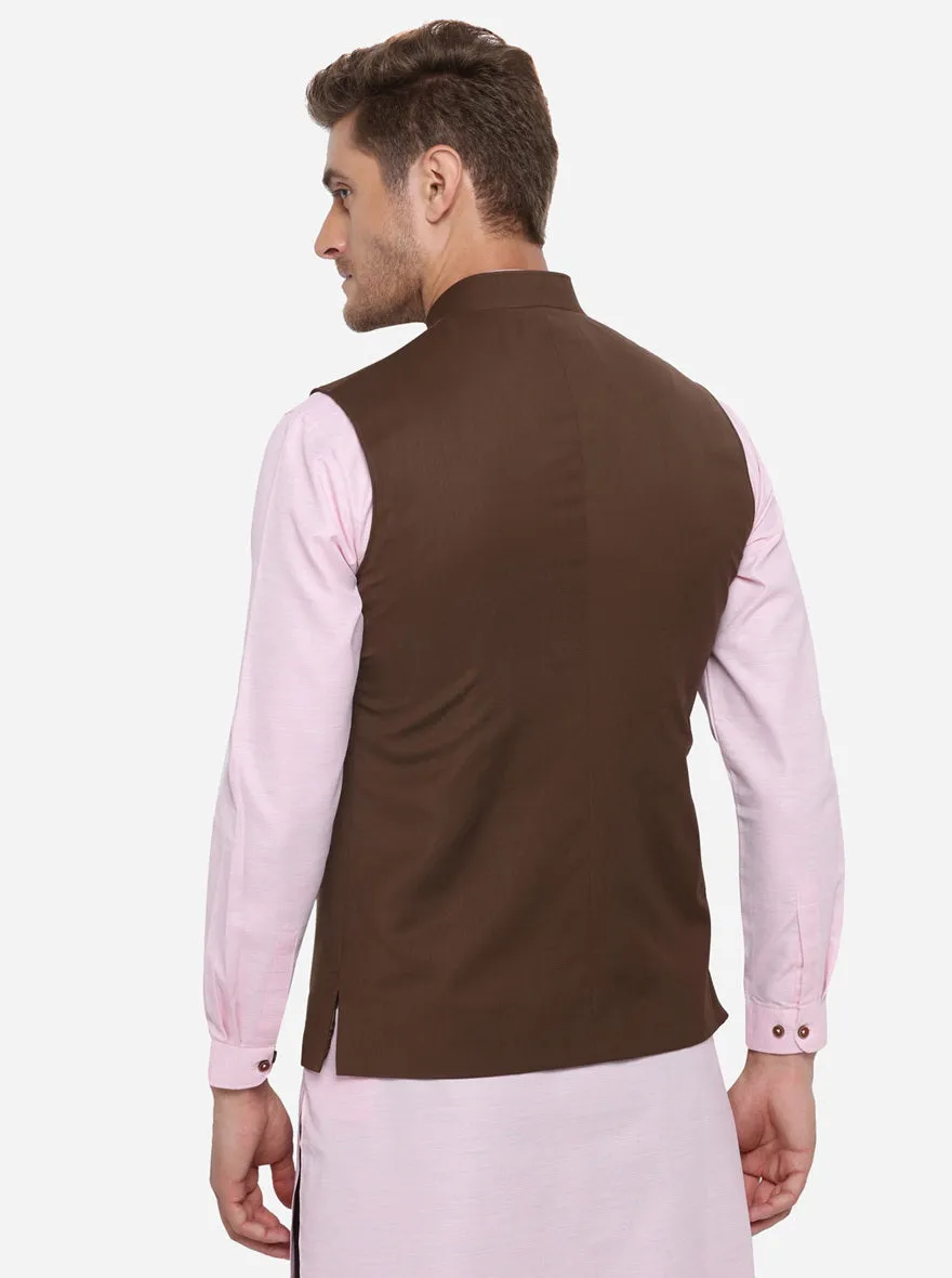 Brown Modi Jacket | JadeBlue