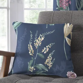 Caberne Filled Cushion by Dreams & Drapes Curtains in Navy 43 x 43cm