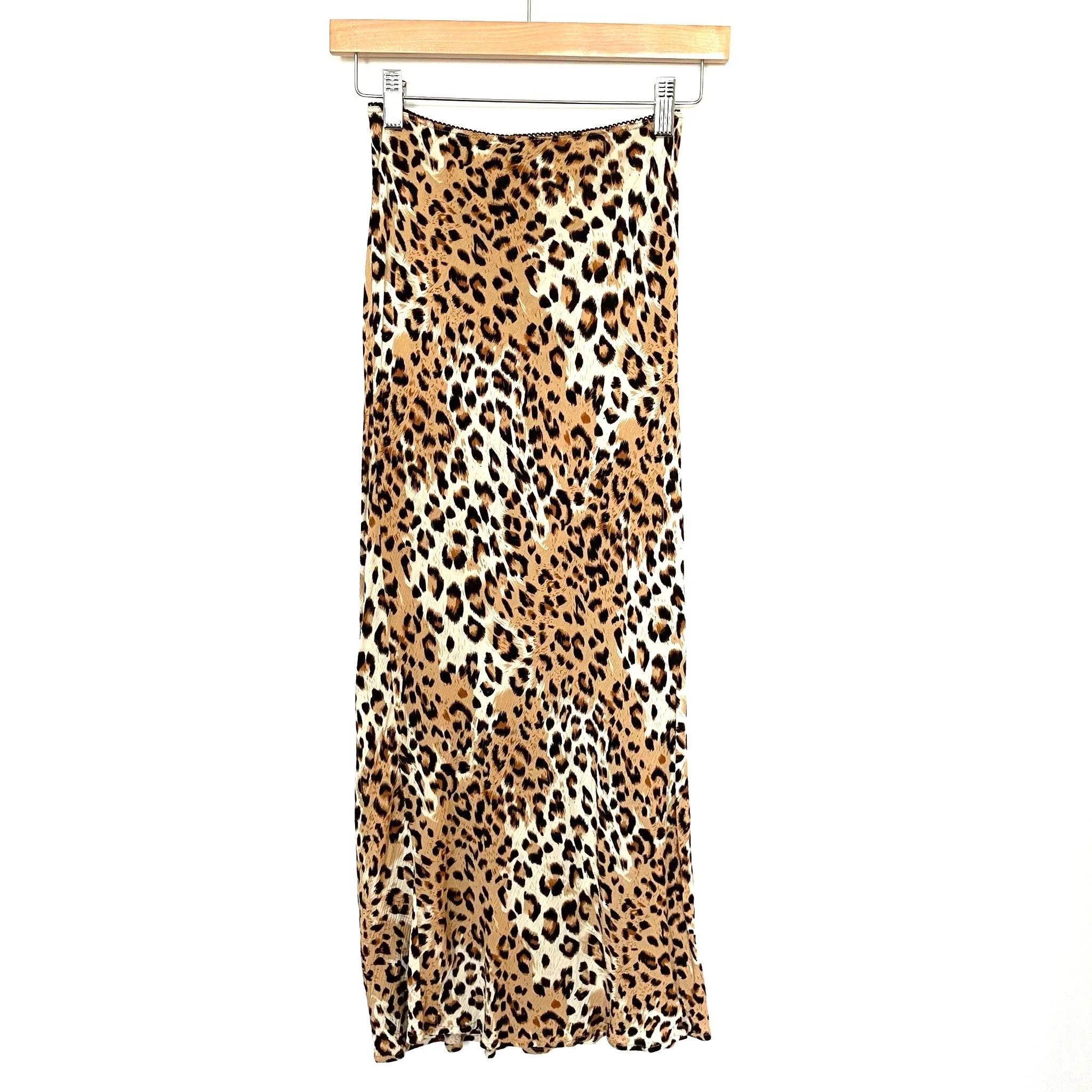 Carly Jean Animal Print Midi Skirt- Size S