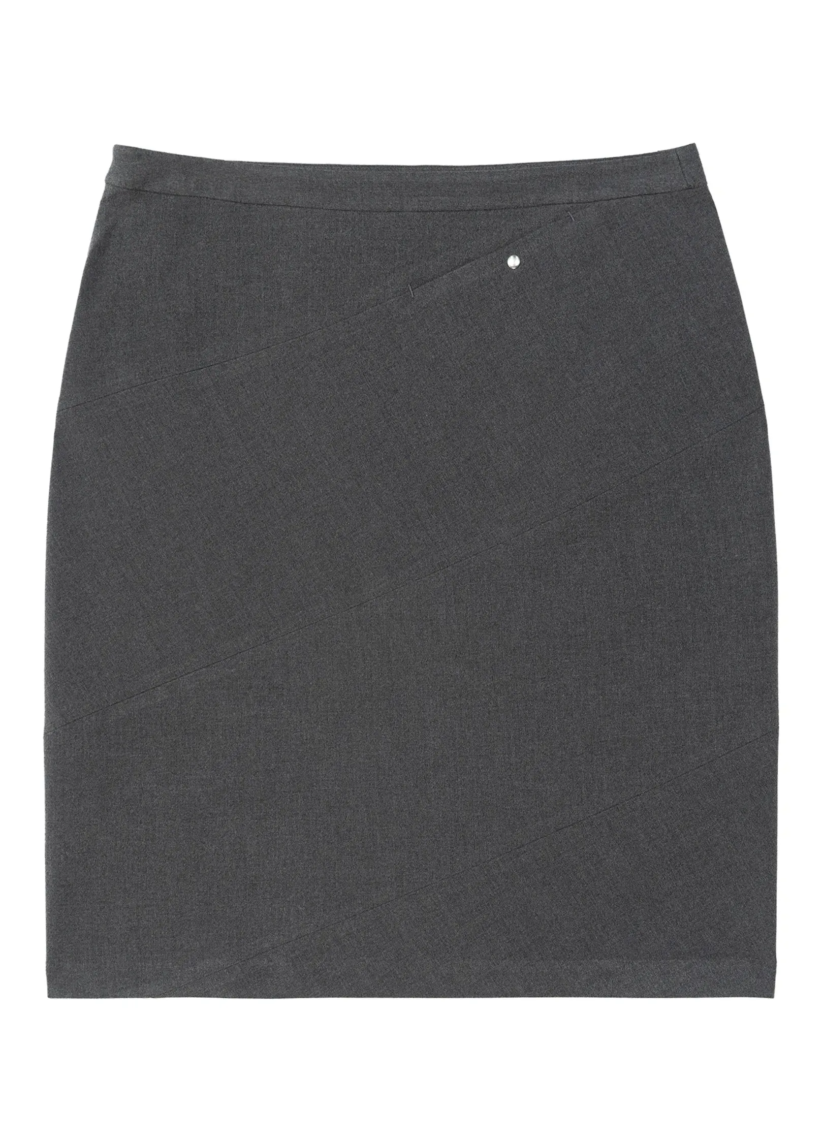 Charcoal Pencil Mini Skirt