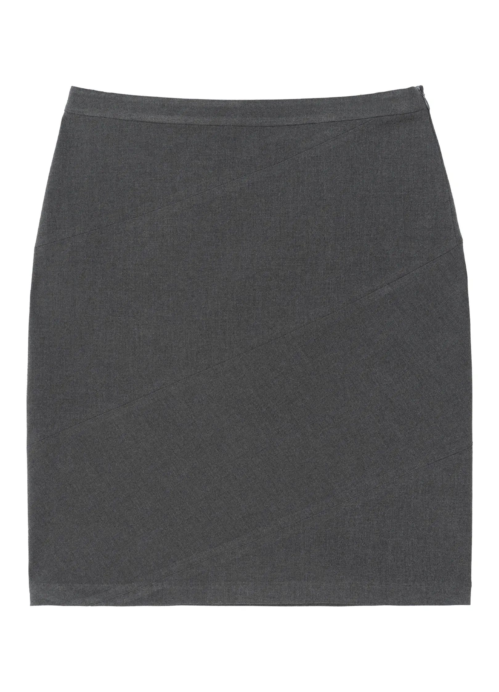 Charcoal Pencil Mini Skirt