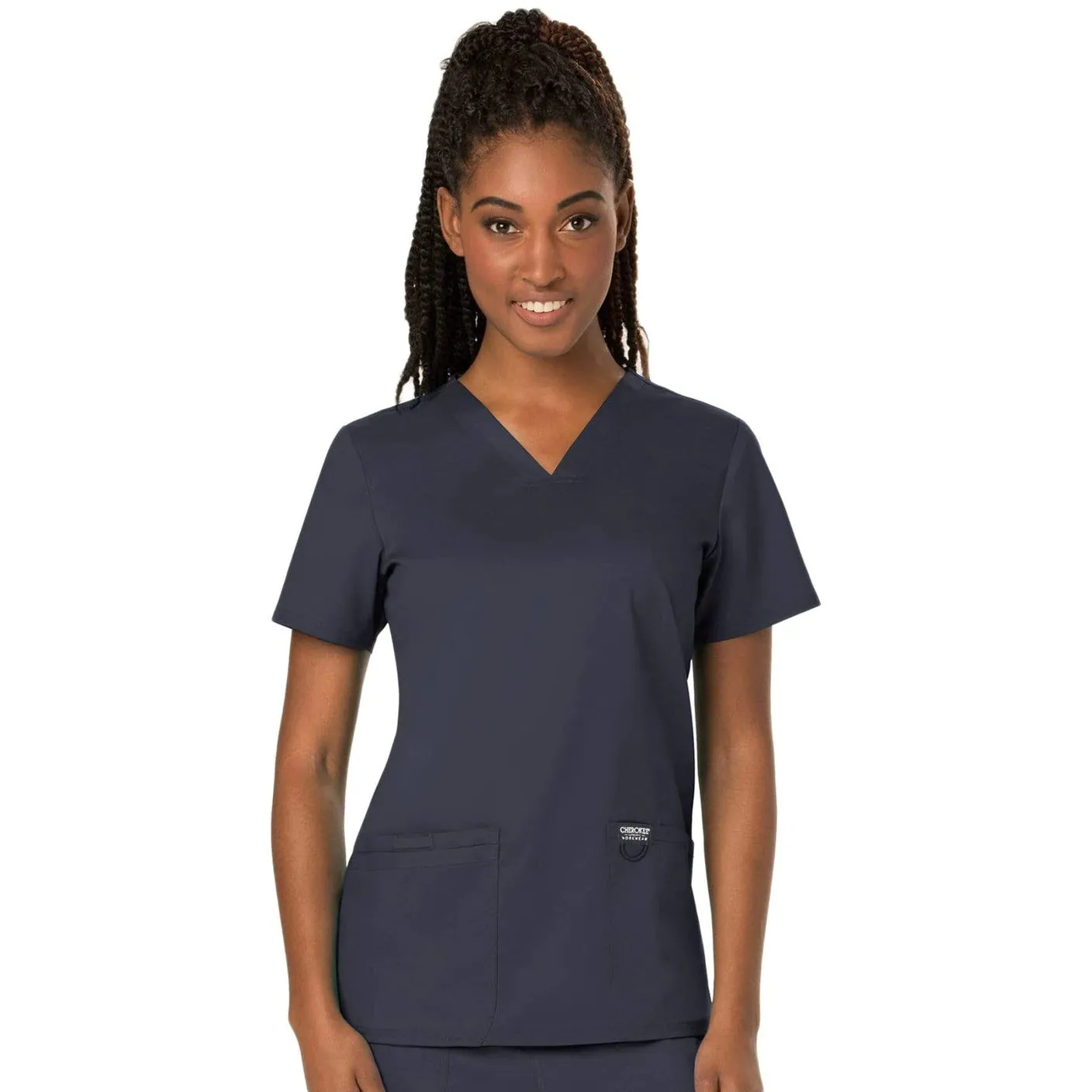 Cherokee Revolution V Neck Scrub Top