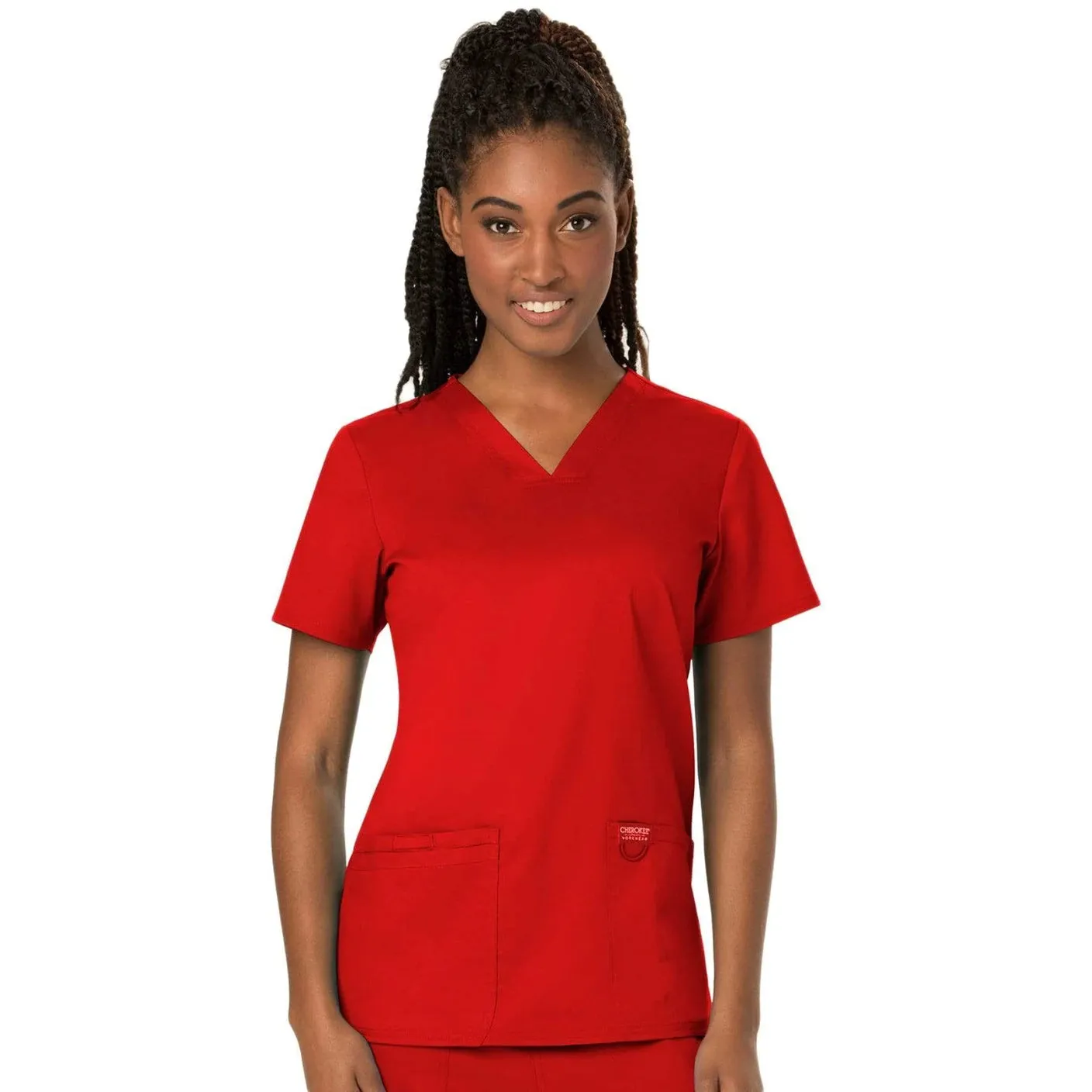 Cherokee Revolution V Neck Scrub Top