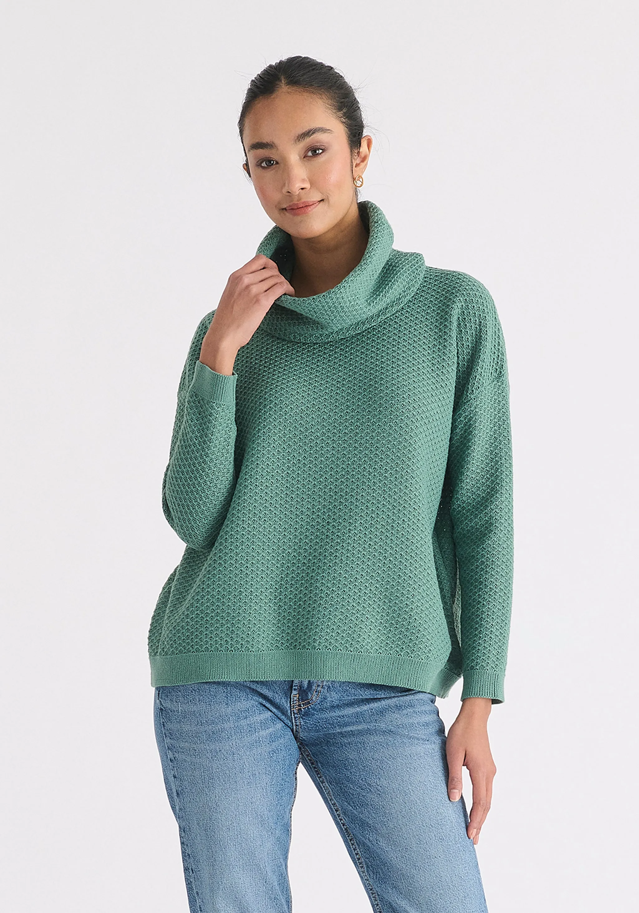 Cowl Neck Jumper