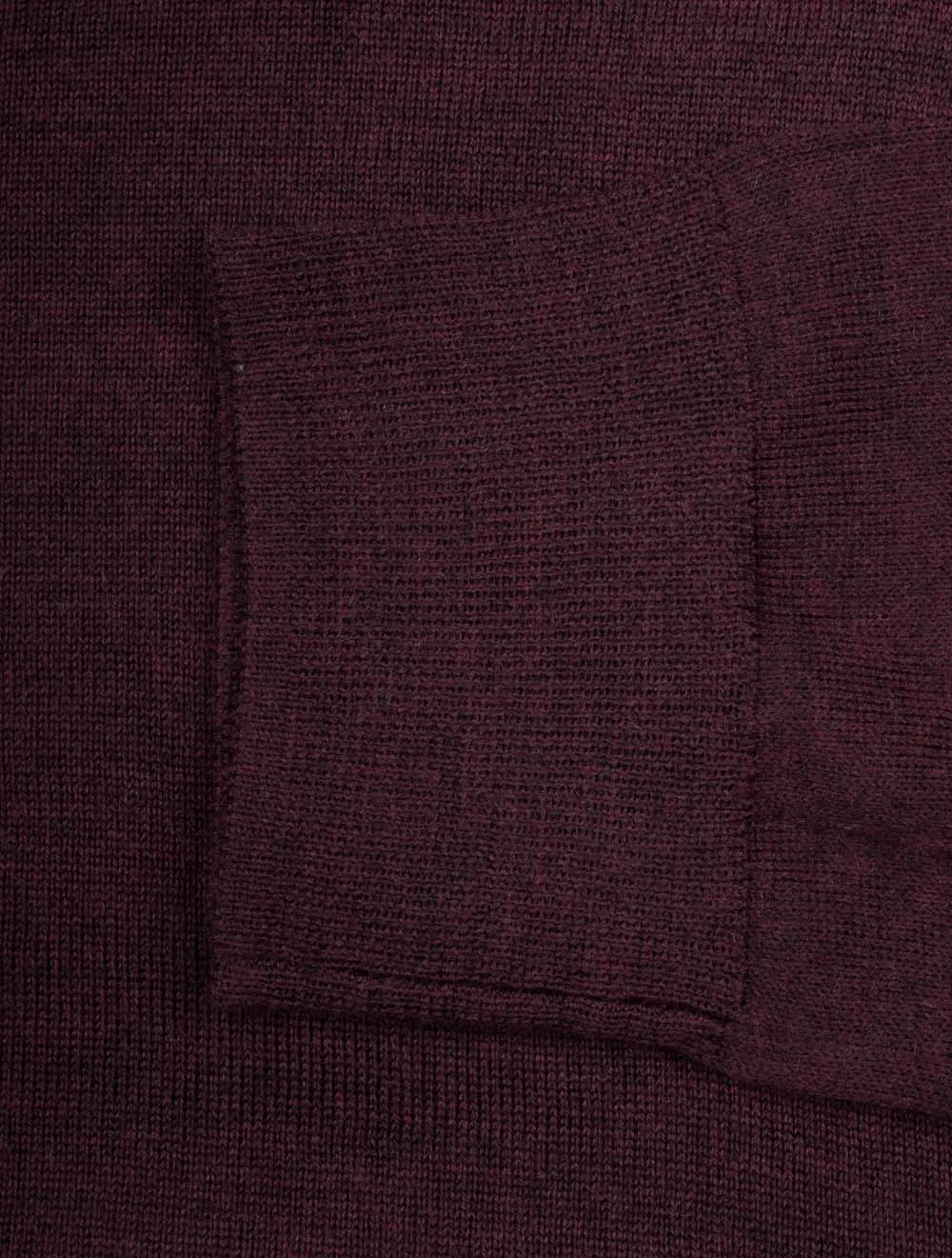 Crew Washable Merino Jumper Wine