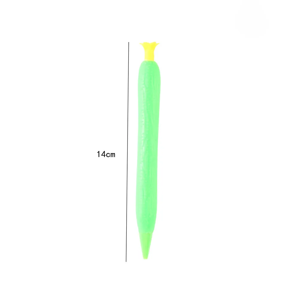 Cucumber Wearing A  Silicone Crawn  Mechanical Pencil