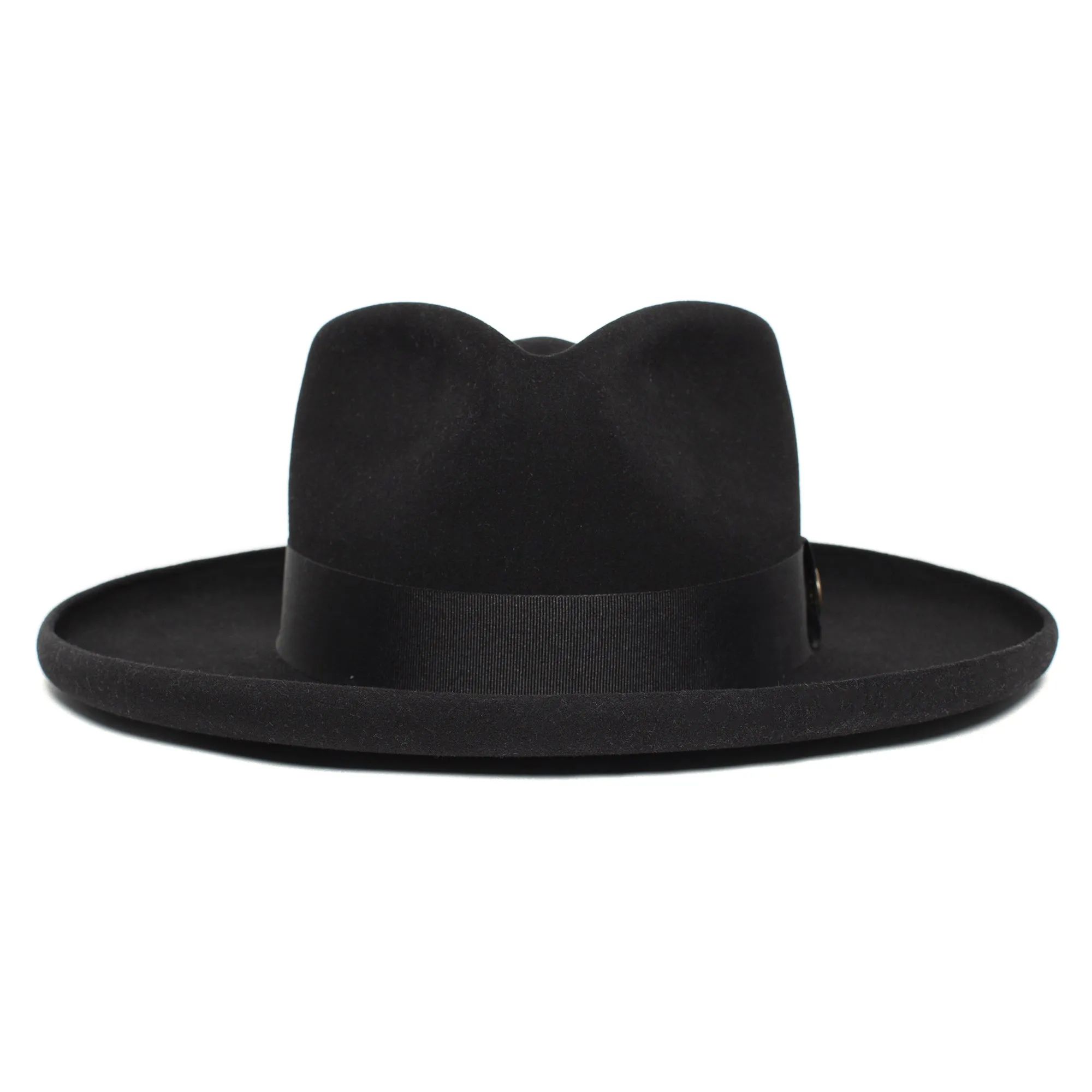 Distinctive Wide Brim Felt Fedora