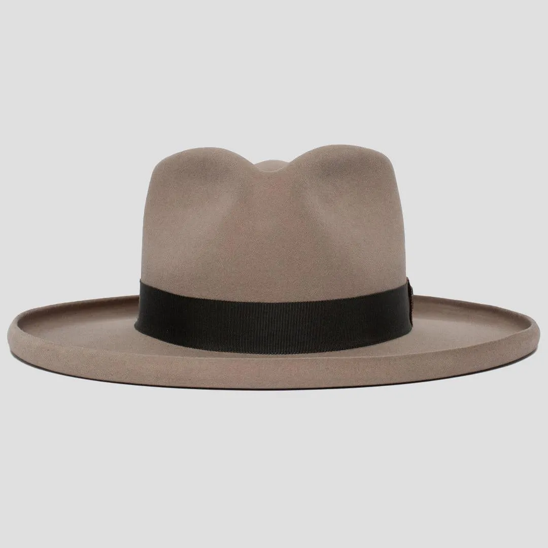 Distinctive Wide Brim Felt Fedora