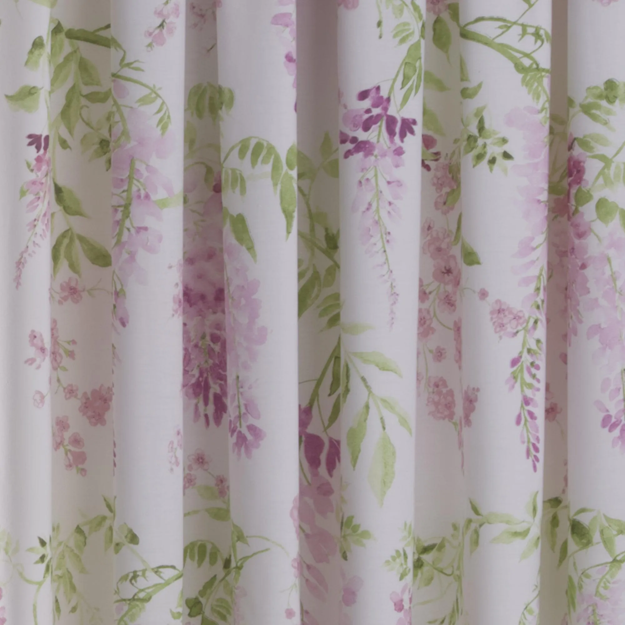 Dreams & Drapes Wisteria Pencil Pleat Curtains  - Pink