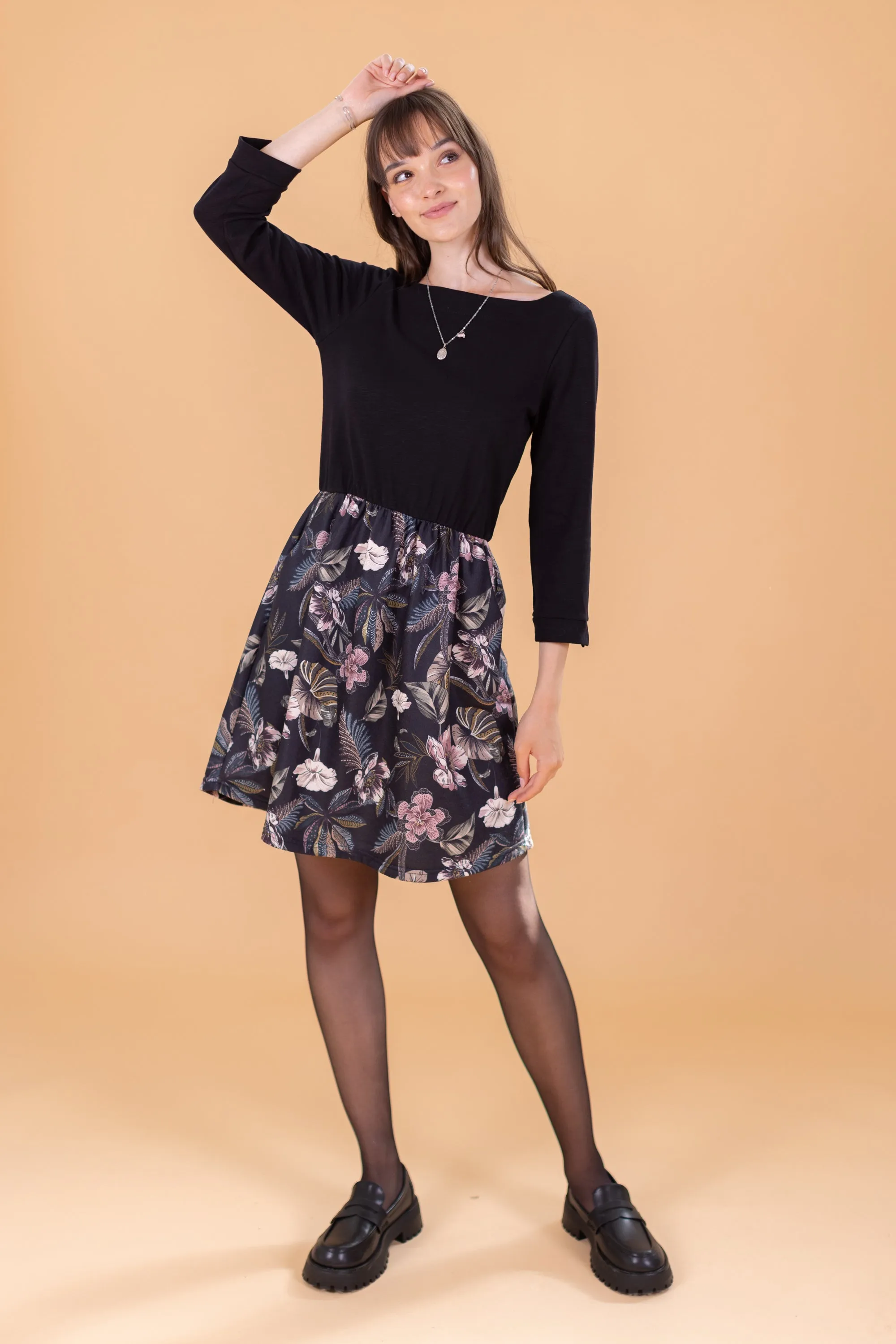 Dress Luiza Black Orchid