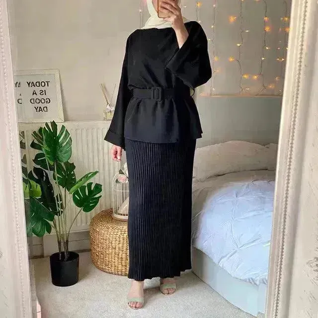 Dubai Turkey Hijab Abaya Dress.