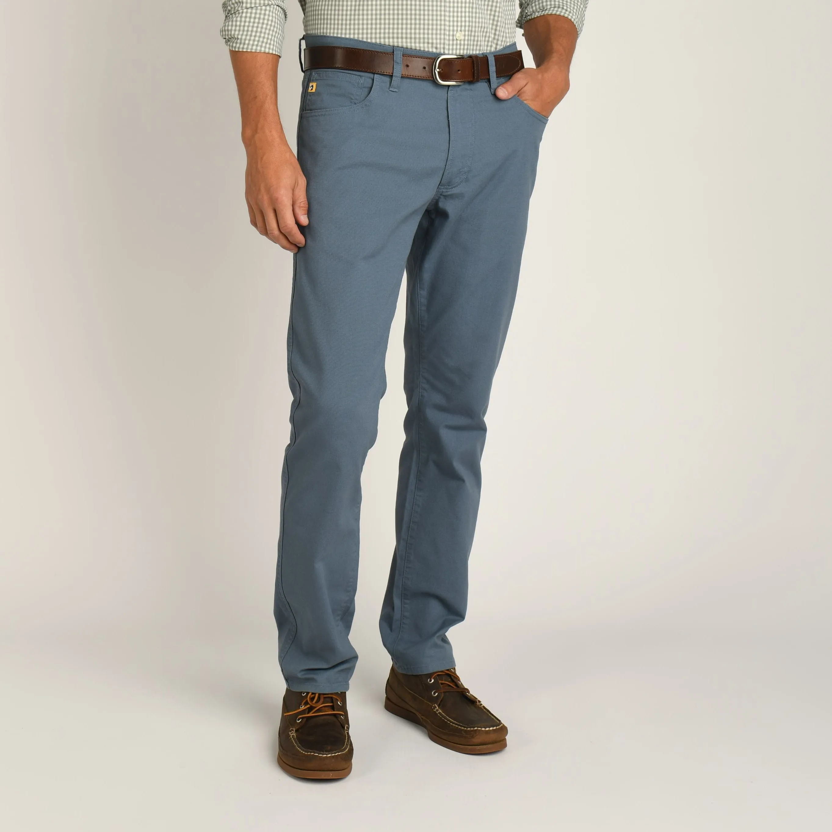 Duck Head Pinpoint Pant - Vintage Blue